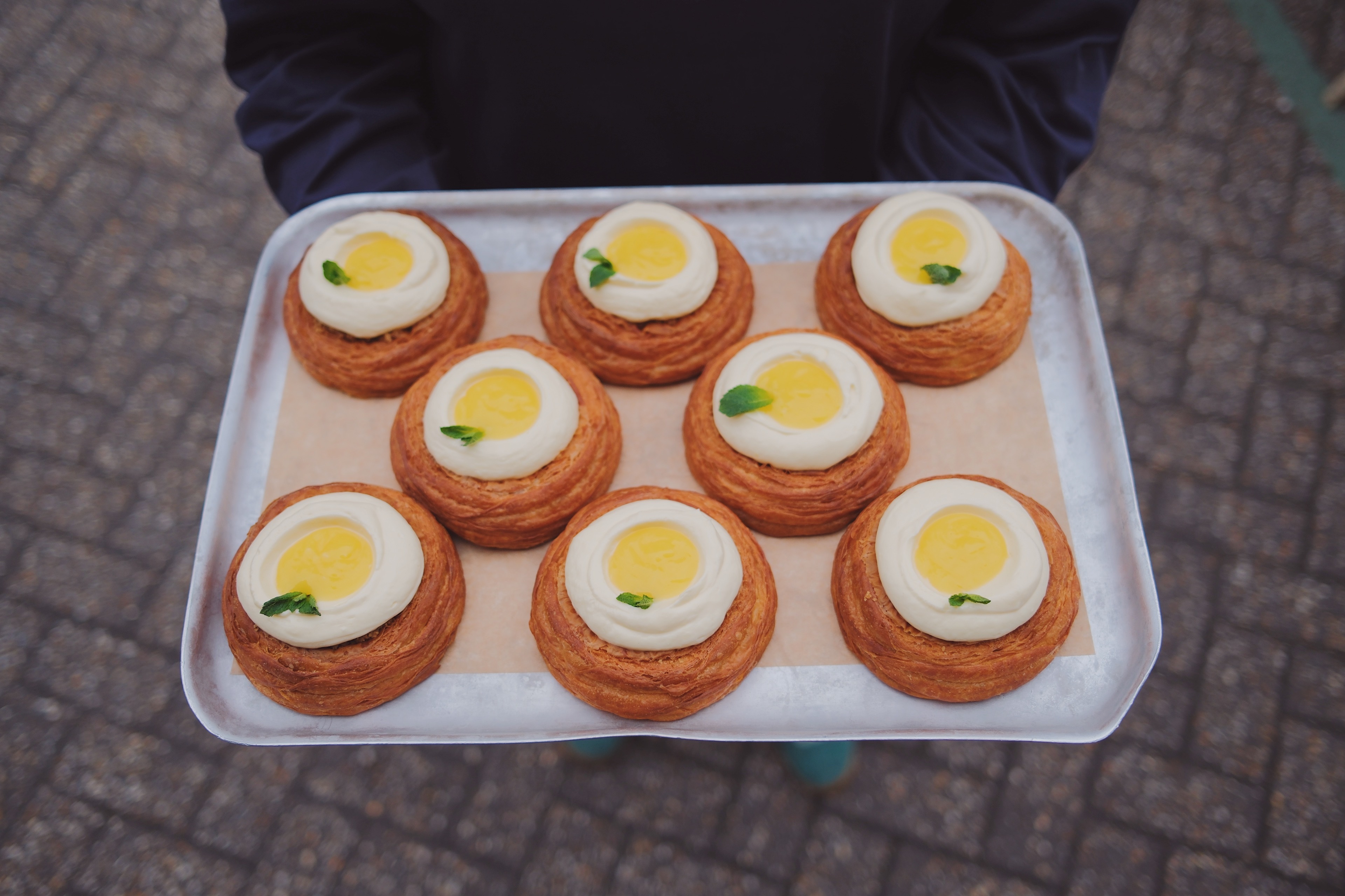 Harts Bakery - Lemon Cheesecake Pastry Harts Bakery - Lemon Cheesecake Pastry